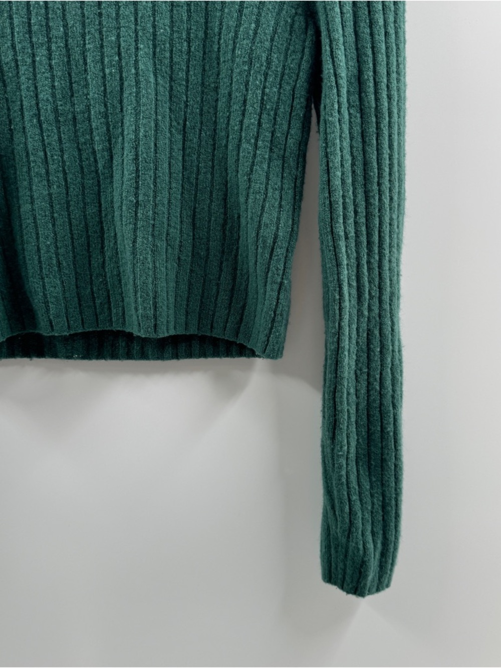 Madewell Emerald Green Long Sleeve Sweater – Women’s Medium - Picture 3 of 8